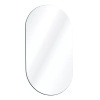 Illuminated oval LED mirror 150x75cm, three colors with a motion sensor